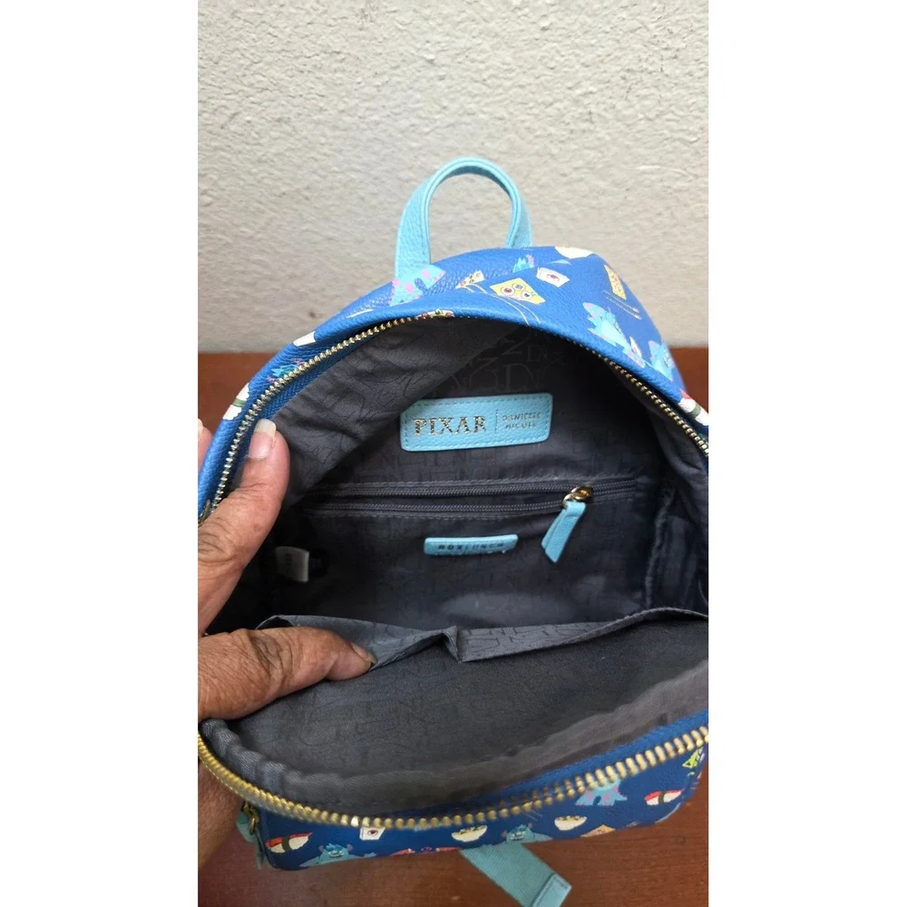 Disney Danielle Nicole Pixar Monsters Inc Sushi Mini Backpack Exclusive Blue